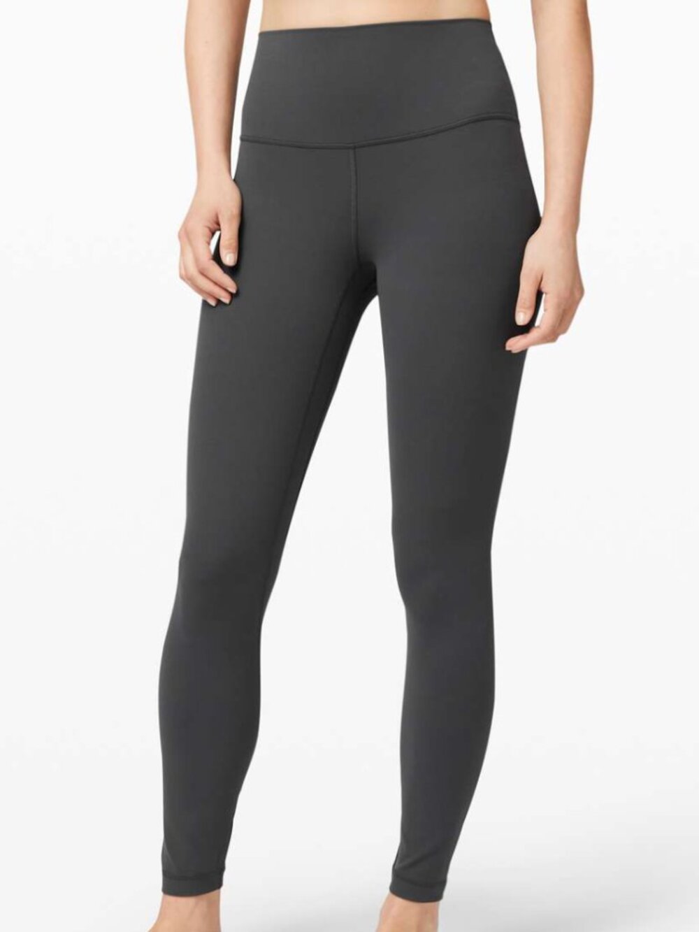 Lululemon Align High-Rise Crop Pant 25" Graphite Grey Size 2